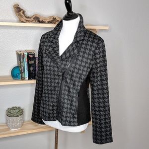 89th and Madison Jackets & Coats - 89th and Madison Houndstooth Moto Jacket 89th and Madison Jackets & Coats - 89th and Madison Houndstooth Moto Jacket